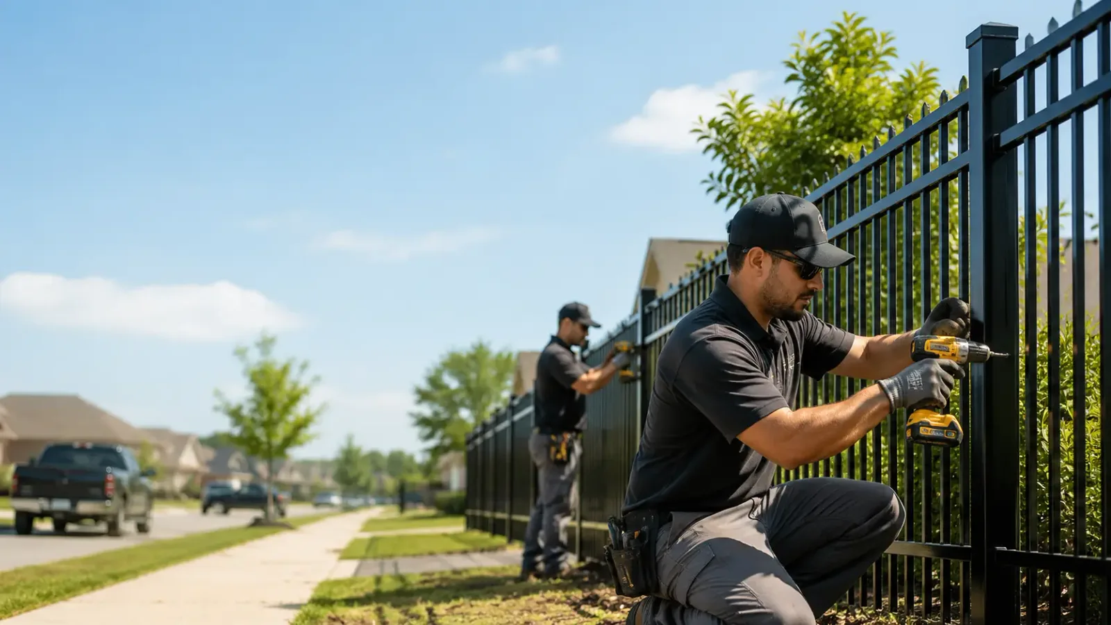 Metal Fence Installation in La Rose, IL